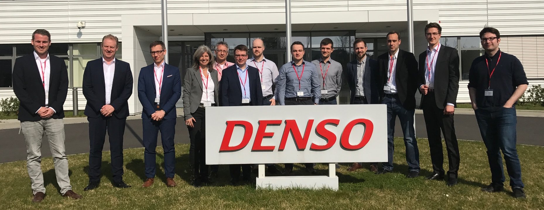 Project partners at DENSO in Wegberg